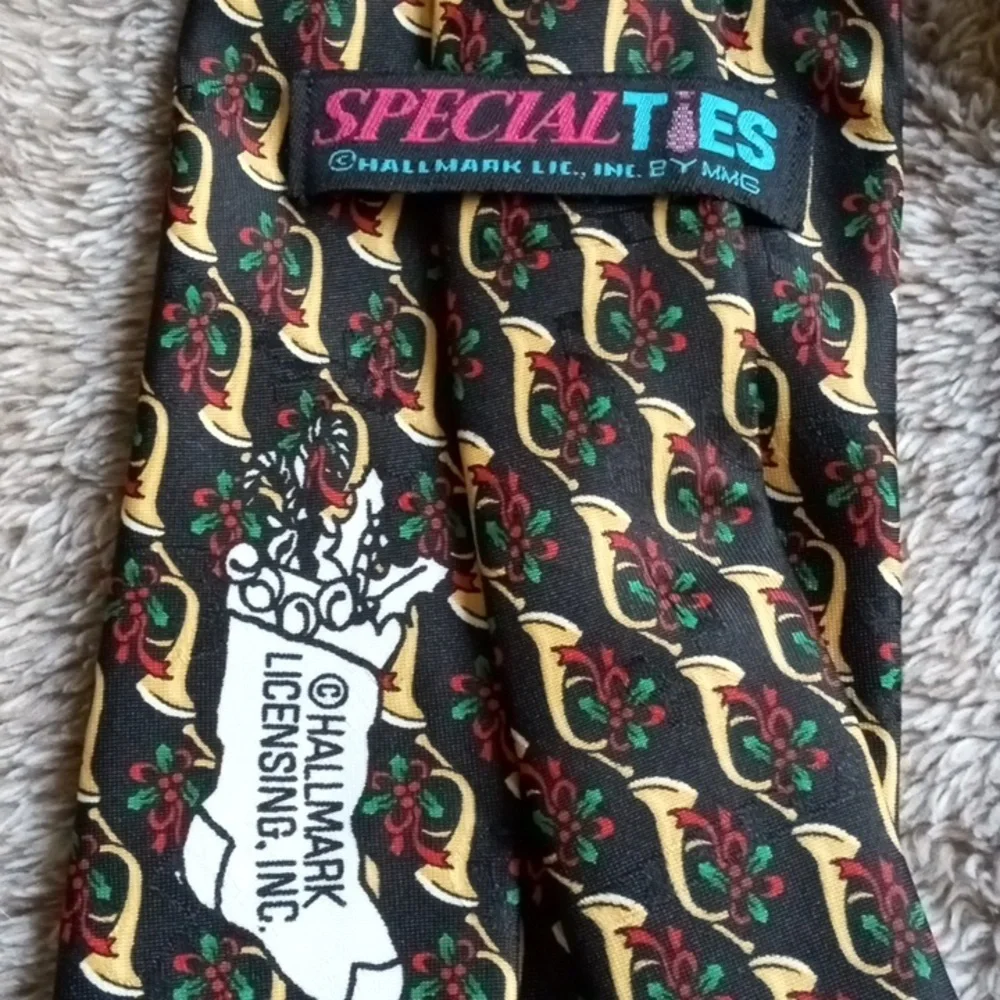Lot of two Christmas ties